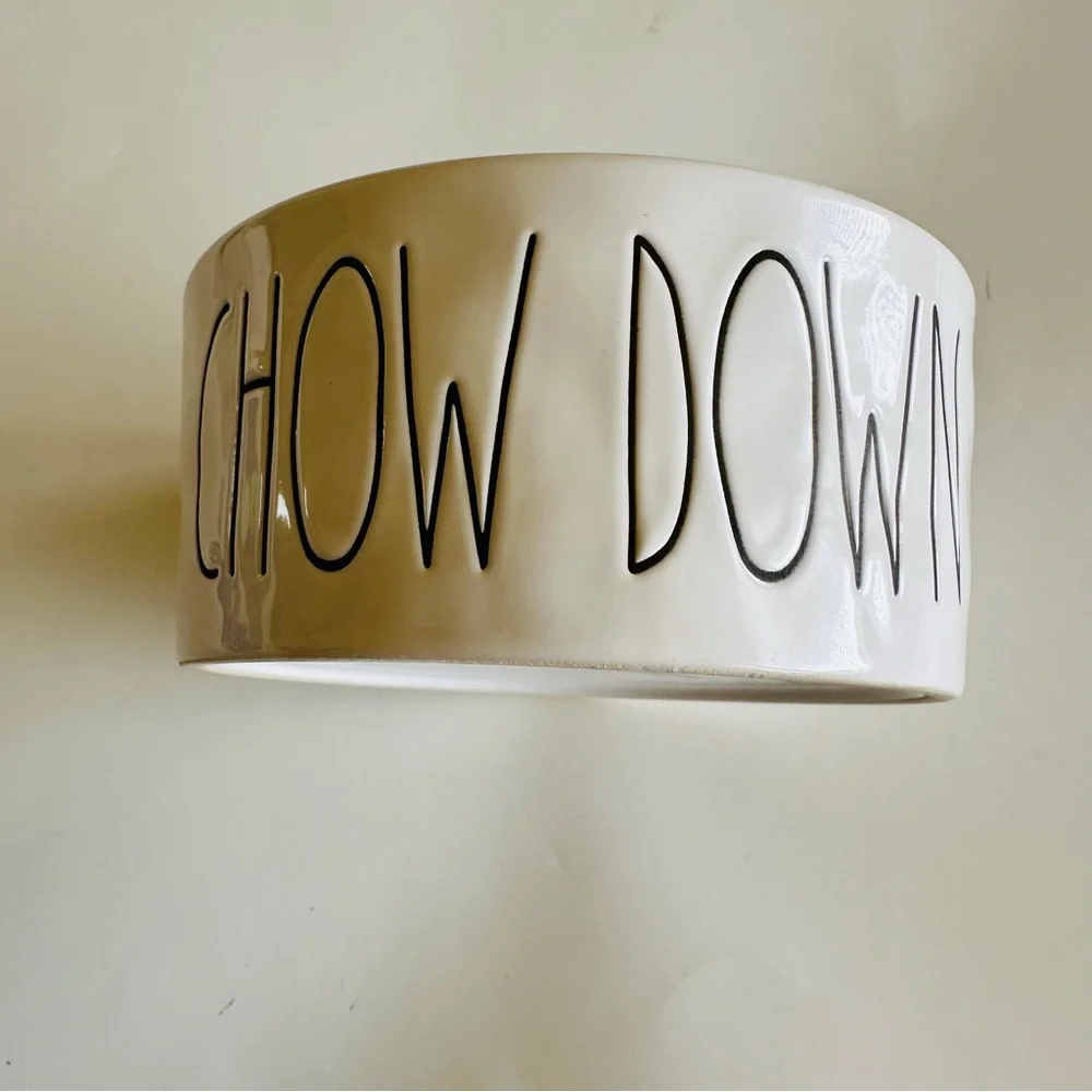 Rae Dunn CHOW DOWN Bowl - Picture 4 of 4